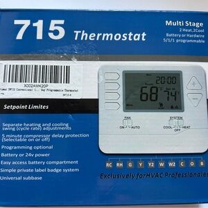New Programmable Thermostat